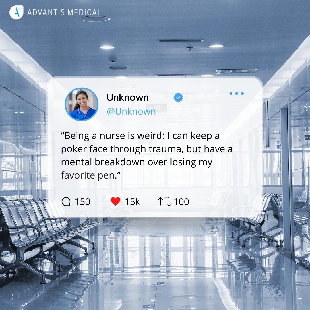 Relatable Nurse Quote